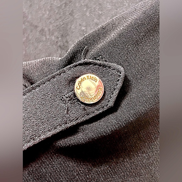 Calvin Klein Black Button Down Shirt (Medium) RN 54163 **BRAND NEW W/ TAGS!!🔖🎁** - Picture 7 of 11